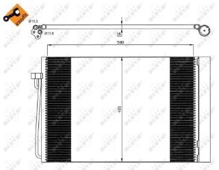 KLIMA RADYATORU BMW E60 E61 E63 E64 E65 resmi