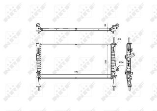 MOTOR SU RADYATORU TRANSIT V347 2,2TDCI / 2,4TDCI / 3,2TDCI 06 > KLIMALI resmi