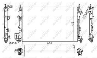 MOTOR SU RADYATORU BRAZING VECTRA C SIGNUM Z16XE Z18XE resmi