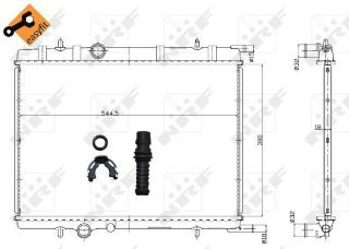 MOTOR SU RADYATORU P307 C4 TU5JP4 (1,6 16V) OTOMATIK C4 II DS4 XSARA II BERLINGO II BERLINGO III PARTNER TEPE PARTNER II P308 TU5JP4 (1,6 16V) MANUEL SANZIMAN resmi