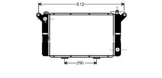 RADYATOR BRAZİNG MT 475X308X26 12 resmi