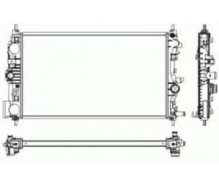 RADYATOR BRAZİNG AT 530X278X22 CORSA B 1.2/1.4 93 63284 resmi