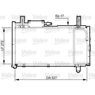 KLİMA KÖNDENSERİ SUZUKİ SWİFT 1.0İ-1.3İ-1.6İ 16V 91 OTO.-MEK. resmi