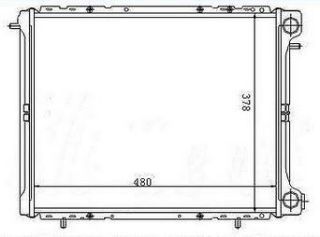 RADYATOR MECHANİCAL MT 480X378X34 19 1.7/1.8İ/1.9D 88 63906-7700272472 resmi