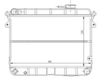 RADYATÖR M131 EM-YM 470X292X34 resmi