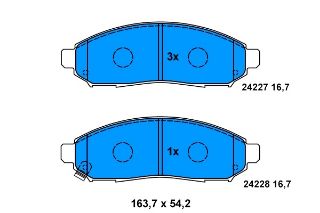 FREN BALATASI ARKA CİVİC IX 12> CİVİC 08> resmi