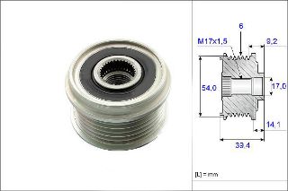 ŞARJ DİNAMO KASNAĞI Z13DT COR-C-D/AST-H resmi