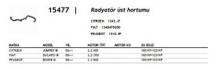 RADYATÖR ÜST HORTUMU BOXER III DUCATO III JUMPER III 2.2 HDI resmi