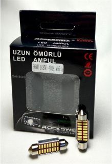 LED SOFIT 36MM 16 LED BEYAZ 12V resmi