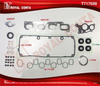 ÜST TAKIM CONTA CORTECO KEÇELİ, REINZ  SUPAP LASTİKLİ VW CRAFTER 2.0TDI (EURO 5) 05.2011-12.2016 resmi