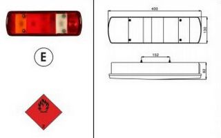 MX-2 STOP KÜÇÜK SİNYALLI STOP LAMBASI SOL resmi