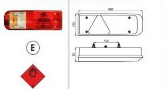 MULTILAMP ÜÇGEN REFLEKTÖRLÜ AMP 24V AMPÜL SOKETLİ resmi