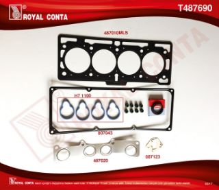 ÜST TAKIM CONTA LOGAN 1.4-1.6 8V K7J-K7M resmi