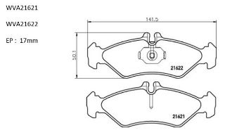 ARKA BALATA KULAKLI LT35 95-5.06 SPRINTER 95-6.06 MERCEDES G SERİSİ GDB1263 resmi