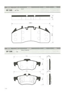 BALATA ARKA DİSK RENAULT SAMSUNG SM5-SM7 11 resmi