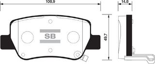 FREN BALATASI ARKA 1.6:1.8:2.0:1.6 D4D:2.0 D4D AVENSIS (T27) 09- resmi