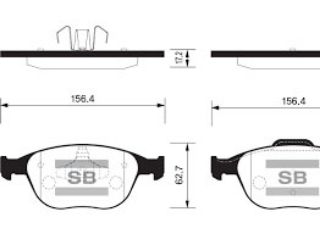 ÖN BALATA CONNECT 02 FOCUS 2.0 02-04 MAZDA 3 VE 5 SERİSİ X resmi