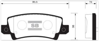 FREN BALATASI ARKA 1.4 T:1.6:1.6 DDiS VITARA (LY) : SX4 S-CROSS (JY) 13- : SWIFT (AZ) 17- 15- resmi