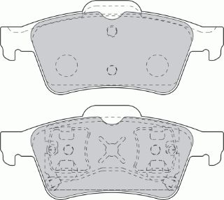 ARKA BALATA LGN II 01 MGN II-LATITUDE-VECTRA C 03 FOCUS II 05 CONNEC 06 CMAX06 PRIMERA 02 GDB3292 resmi