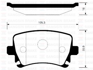 ARKA BALATA PASSAT-CC-CADDY-GOLF5-GOLF6-JETTA-A3-A6-LEON-OCTAVIA-SUPERB 04 GDB1622 resmi