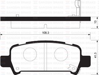 ARKA BALATA SUBARU FORESTER 2.0 02 05 IMPREZA 2.0 1.5 02-06 LEGACY 98-03 GDB3223 resmi