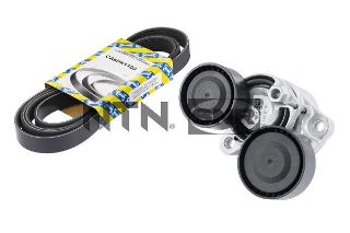 V KAYIŞ GERGİ KUTUGU + KAYIŞ BMW F20 E90 F30 N47N N57 (6PK1700) resmi