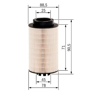 YAKIT FİLTRESİ ASTRA J 10 INSIGNIA 08 MERİVA B 10 ZAFİRA C 12 CRUZE 09 SU AYRAÇLI KAĞIT resmi