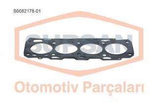 SİLİNDİR KAPAK CONTASI FİAT LİNEA - BRAVA - ALFA 1 59 1.6 16V MULTİJET ENG.(198 A2.000 - 955 A3.000) ÇOK KATMANLI ÇELİK resmi