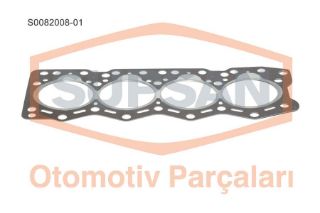 SİLİNDİR KAPAK CONTASI FİAT DUCATO 2.5 D (ENG. 814 0 47) 1 ÇENTİK - SACLI ÖZEL KLİNGRİT resmi