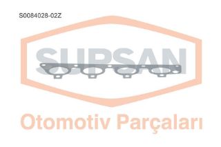 MANIFOLD CONTASI PASLANMAZ CELIK ( OPEL : ASTRA CORSA VECTRA ZAFIRA 1.6I 16V ENG.Y16XE Z16XE Z16YNG ) resmi