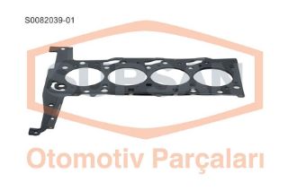 SİLİNDİR KAPAK CONTASI FORD TRANSİT 2.4 L PUMA (V1 84) ENG.(D2FA-D2FB-D2FE-D4FA-DOFA-F4FA-FXFA) 1 ÇENTİK - ÇOK KATMANLI ÇELİK resmi