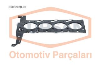 SİLİNDİR KAPAK CONTASI FORD TRANSİT 2.4 L PUMA (V1 84) ENG.(D2FA-D2FB-D2FE-D4FA-DOFA-F4FA-FXFA) 2 ÇENTİK - ÇOK KATMANLI ÇELİK resmi