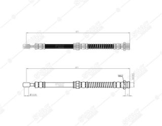 FREN HORTUMU ÖN MİTSUBİSHİ CARİSMA 95-05 resmi