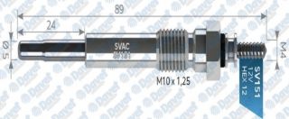 KIZDIRMA BUJİSI 12V P106 1,5D VECTRA KADETT CORSA 1,5 1.7 D SSANGYONG KORANDO 2,2D İSUZU ELF 150 GEM resmi