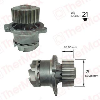 DEVİRDAİM LADA SAMARA 88-99 BA 2108 VEGA 1.5-1.5 16V-16 95-12 T resmi