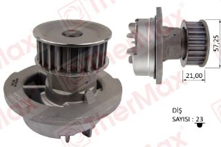 DEVİRDAİM ASTRA F-VECTRA B-CORSA B-TIGRA 94-00 ZAFİRA A 1.6 16V X16XEL PA541 T 1334046 resmi