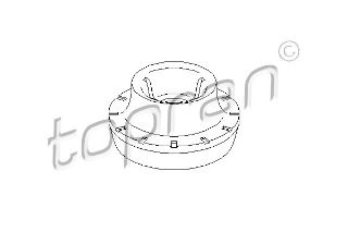 ON AMORTISOR TAKOZU+RULMAN (VW CADDY 96-03  GOLF  92-98  PASSAT 88-97  POLO CLS 96-00) resmi