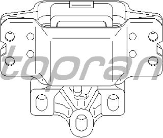 SANZIMAN TAKOZU SOL (VOLKSWAGEN : GOLF V -JETTA-TOURAN /AUDI :A3/SEAT:ALTEA-LEON 2.0TDI BKD 05- resmi