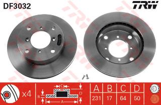 ÖN FREN AYNASI HAVALI SUZUKİ ALTO 1.0İ 94 SWİFT 1.0/1.0İ/1.3/1.3İ 89-92 resmi