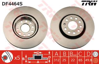 ÖN FREN AYNASI HAVALI VW GOLF 03 09 CADDY 04 10 PASSAT 05 JETTA 05 SCIROCCO 08 DF4464 31 resmi