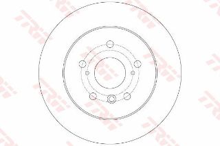 FREN DİSKİ ARKA 2011-2017 LEXUS: ES V4 TOYOTA: AUR ION V4, AURİON V5, CAMRY SALOON V4, CAMRY SALOON V5 resmi