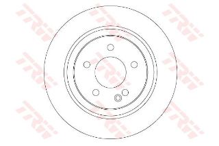 FREN DİSKİ ARKA VİTO W447 2014 resmi