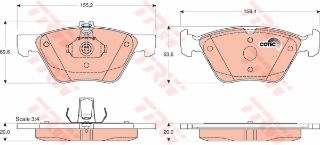 ÖN BALATA MERCEDES W210 95-02 S210 96-03 W220 03-05 A208 00-02 R170 00-04 resmi