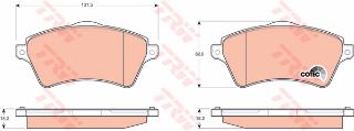 ÖN BALATA FREELANDER 1.8 16V 00 06 2.0TD4 00 06 2.5 V6 00 06 RANGEROVER 3.0TD6 02 12 resmi