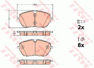 ÖN BALATA 308 14 resmi