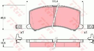 ÖN BALATA BALENO 95-02 resmi