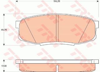 FREN DİSKİ ARKA 2012-2014 LEXUS: LX J2 TOYOTA: LAN D CRUISER 200 J2, SEQUOIA K6, TUNDRA PİCKUP K5, K6 resmi