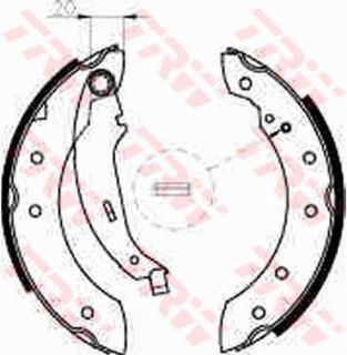 KAMPANA BALATA SANDERO / 1007 05> / C2 02> C3 I 02> 203,2×38MM resmi