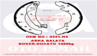 PABUCLU BALATA (254x57mm) BOXER JUMPER DUCATO EM 94- (15 INC) resmi
