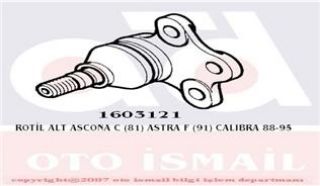 ROTİL SOL-SAĞ ASCONA C-ASTRA F-CALIBRA A-VECTRA A 1603190-1603167-1603121-90141393-1603163-1603167-1603121-90141393-1603190-90297863-90003134-90444858 resmi